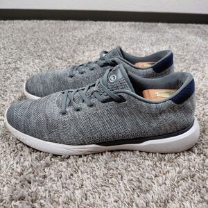 Peter Millar Gray and Navy Sneakers